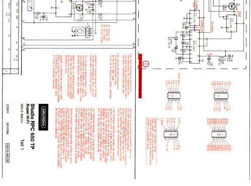 Studio RPC 650 TP; Grundig Radio- (ID = 1528525) Radio