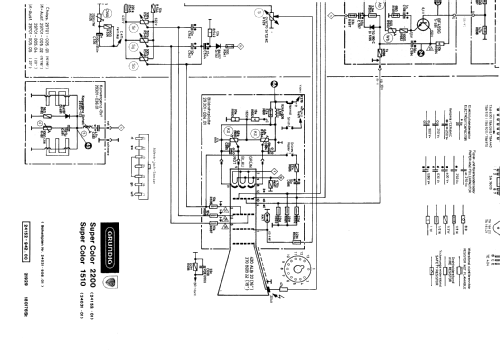 Super Color 1510a Ch= 29701-005; Grundig Radio- (ID = 445793) Television