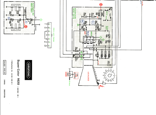 Super Color 1620; Grundig Radio- (ID = 2303816) Television