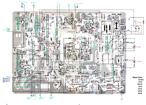 Super Color 4613; Grundig Radio- (ID = 2083488) Television