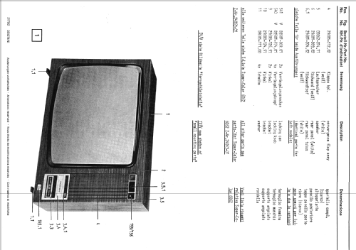 Super Color 6042; Grundig Radio- (ID = 2064511) Television