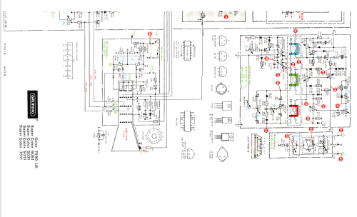 Super Color 7511; Grundig Radio- (ID = 2079191) Television