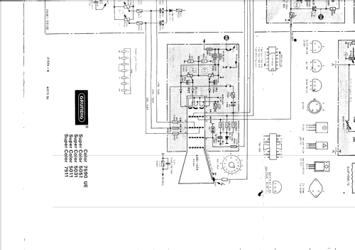 Super Color 7590; Grundig Radio- (ID = 2065425) Television