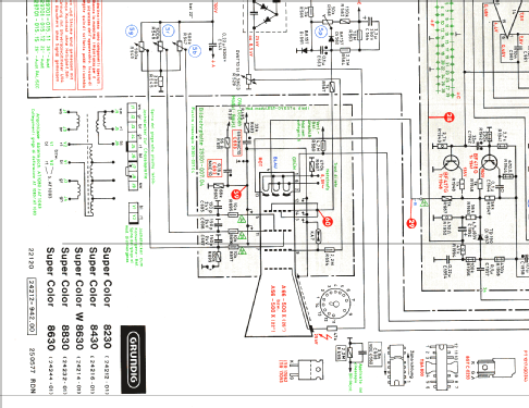 Super Color 8830; Grundig Radio- (ID = 2289595) Television