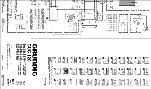 Super Color B7110 = CUC 120; Grundig Radio- (ID = 1602681) Television