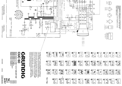 Super Color C8100 Ch= CUC 60; Grundig Radio- (ID = 1559793) Television