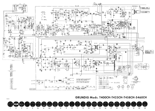 T425 CH-E; Grundig Radio- (ID = 2780380) Television