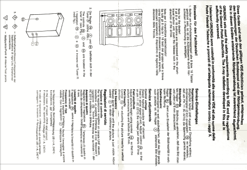 T818; Grundig Radio- (ID = 2512295) Television