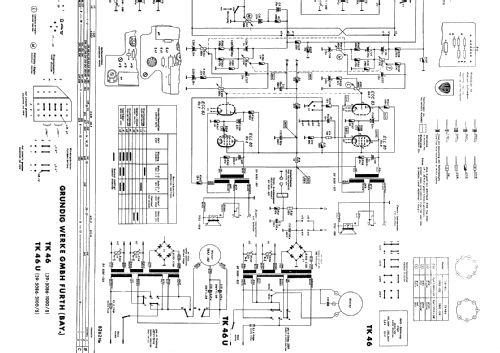 TK46U; Grundig Radio- (ID = 188250) R-Player