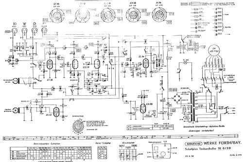 TK8/3D; Grundig Radio- (ID = 1416256) Enrég.-R