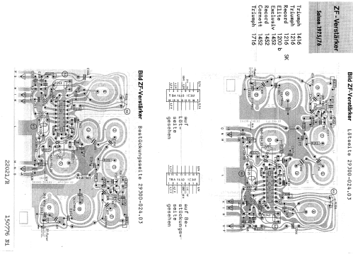 Triumph 1216; Grundig Radio- (ID = 657629) Television