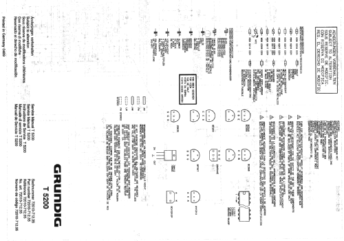 Tuner T 5200; Grundig Radio- (ID = 472206) Radio