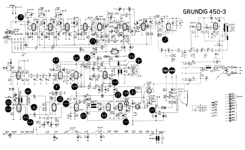 TV Set 450-3; Grundig Radio- (ID = 2946078) Television