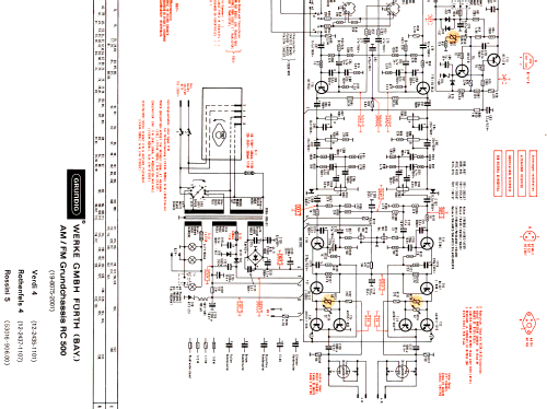 Verdi 4 Ch= RC500; Grundig Radio- (ID = 413876) Radio