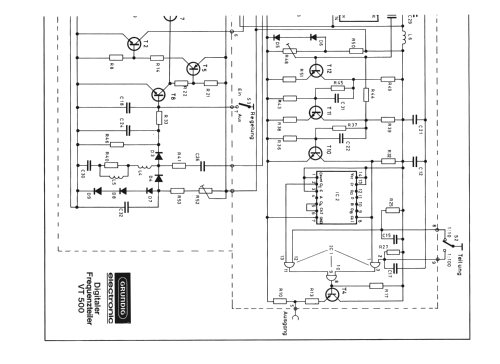 Vorsatzteiler VT500 Equipment Grundig Radio-Vertrieb, RVF, Radiowerke ...