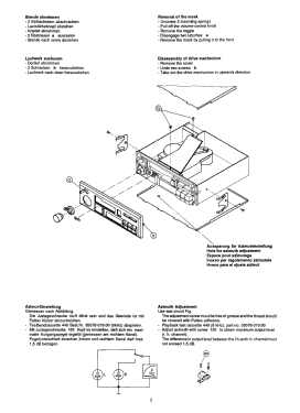 WKC 2802VD; Grundig Radio- (ID = 2769386) Car Radio