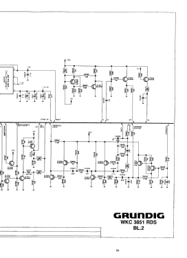 WKC3851 RDS; Grundig Radio- (ID = 2770463) Car Radio