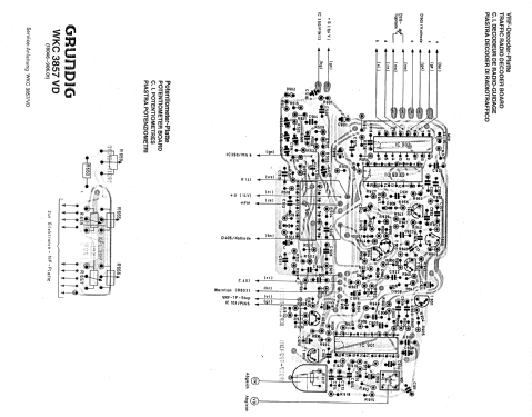 WKC3857 VD Stereo; Grundig Radio- (ID = 834546) Car Radio