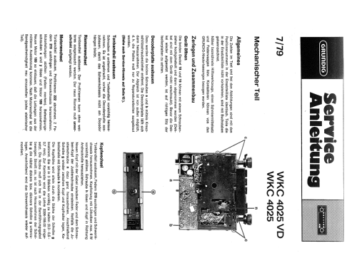 WKC4025; Grundig Radio- (ID = 831025) Car Radio