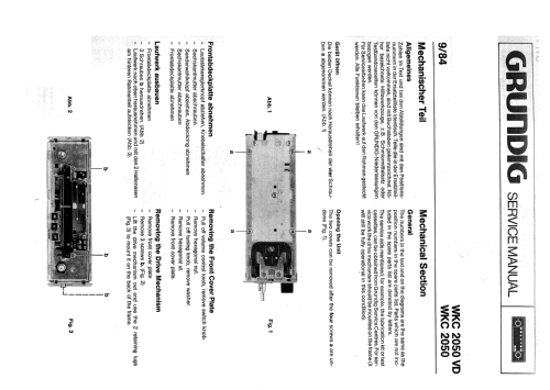 WKC-2050; Grundig Radio- (ID = 834102) Car Radio