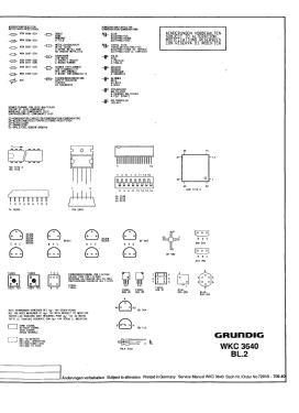 WKC 3640; Grundig Radio- (ID = 2769949) Car Radio