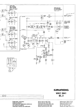 WKC 3841; Grundig Radio- (ID = 2770173) Car Radio