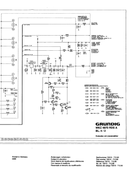 WKC 4870 RDS A; Grundig Radio- (ID = 2771810) Car Radio