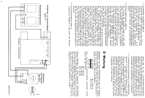 Wobbelsender 6016; Grundig Radio- (ID = 632383) Ausrüstung