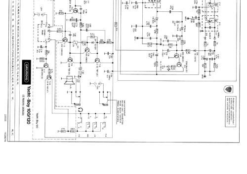 Yacht-Boy 100; Grundig Radio- (ID = 208660) Radio