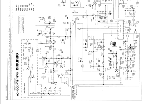 Yacht-Boy 300; Grundig Radio- (ID = 186997) Radio