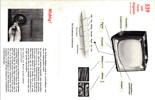 Zauberspiegel 339; Grundig Radio- (ID = 2161951) Television