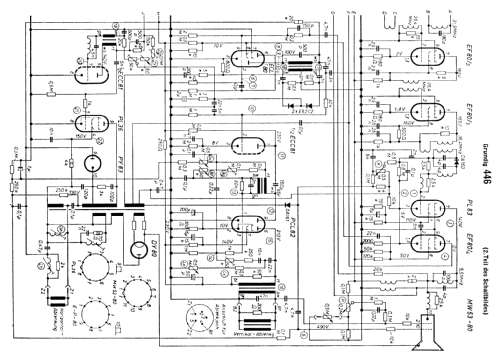 Zauberspiegel 446; Grundig Radio- (ID = 256780) Television