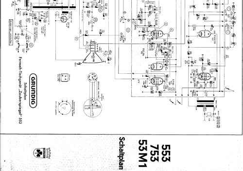 Zauberspiegel 553; Grundig Radio- (ID = 355986) Television