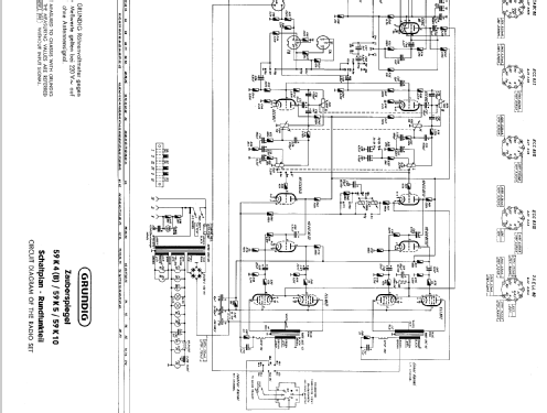 Zauberspiegel 59K4; Grundig Radio- (ID = 361639) TV Radio