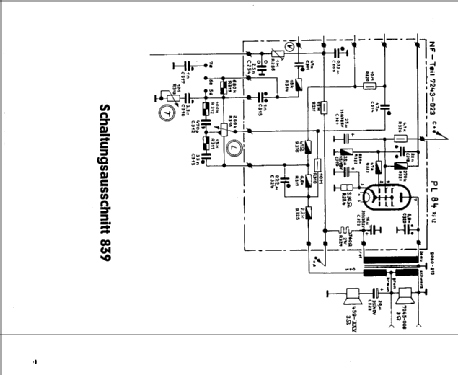 Zauberspiegel 839; Grundig Radio- (ID = 356745) Television