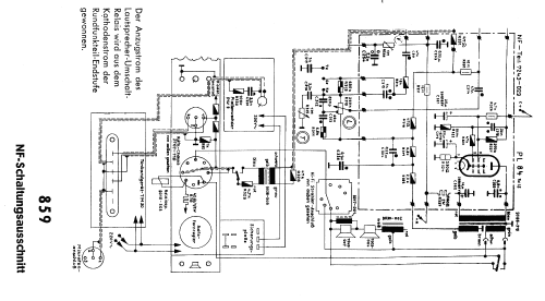 Zauberspiegel 859; Grundig Radio- (ID = 2165427) TV Radio