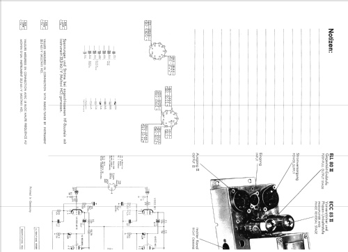 Zauberspiegel K460 Ch= T460+HF10+NF10; Grundig Radio- (ID = 1398726) TV Radio