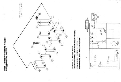 Zauberspiegel T305; Grundig Radio- (ID = 636225) Television