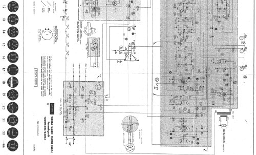 Zauberspiegel T320 mit UHF; Grundig Radio- (ID = 635238) Television