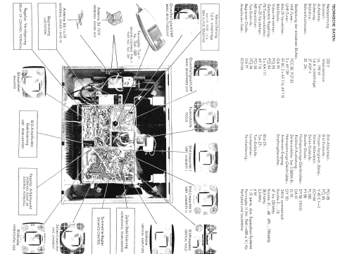 Zauberspiegel T360; Grundig Radio- (ID = 1349034) Television