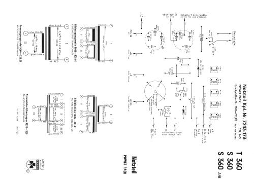 Zauberspiegel T360; Grundig Radio- (ID = 1349037) Television