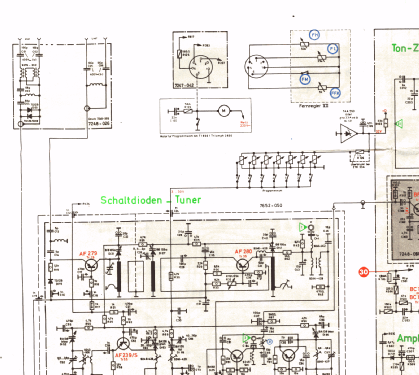 Zauberspiegel T 1600; Grundig Radio- (ID = 2195126) Television