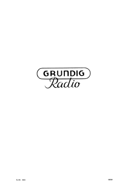 3045TB; Grundig Radio- (ID = 3108952) Radio