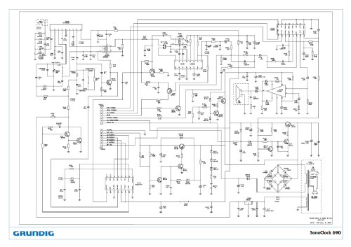sonoclock 690; Grundig Radio- (ID = 3085616) Radio