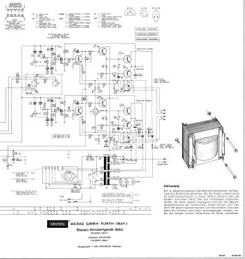 Volltransistor-Einbau-Chassis 8053 ; Grundig Radio- (ID = 3103515) Radio