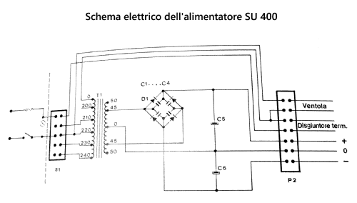 Alimentatore SU400; GVH Elettronica; (ID = 2827376) Power-S