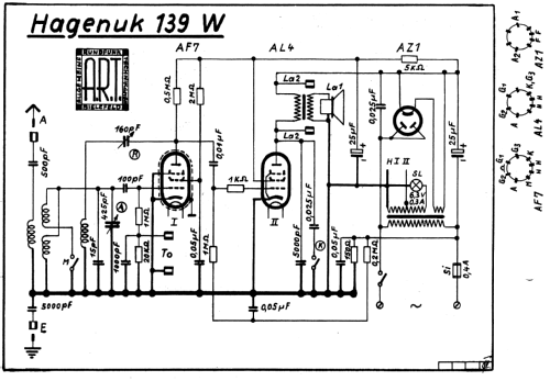 139W; Hagenuk N&K, (ID = 1625819) Radio