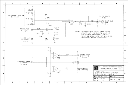 FSK Demodulator ST-6000; Hal Communications, (ID = 565991) Amateur-D