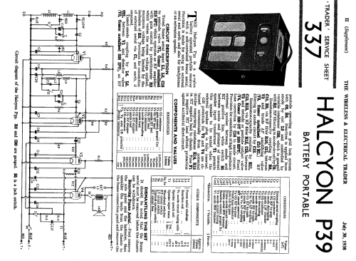 P39; Halcyon Wireless; (ID = 1043404) Radio