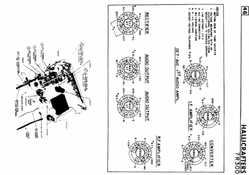 7R300 ; Hallicrafters Canada (ID = 2138335) Radio